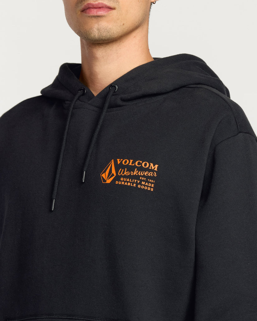 Workwear Hoodie - Black