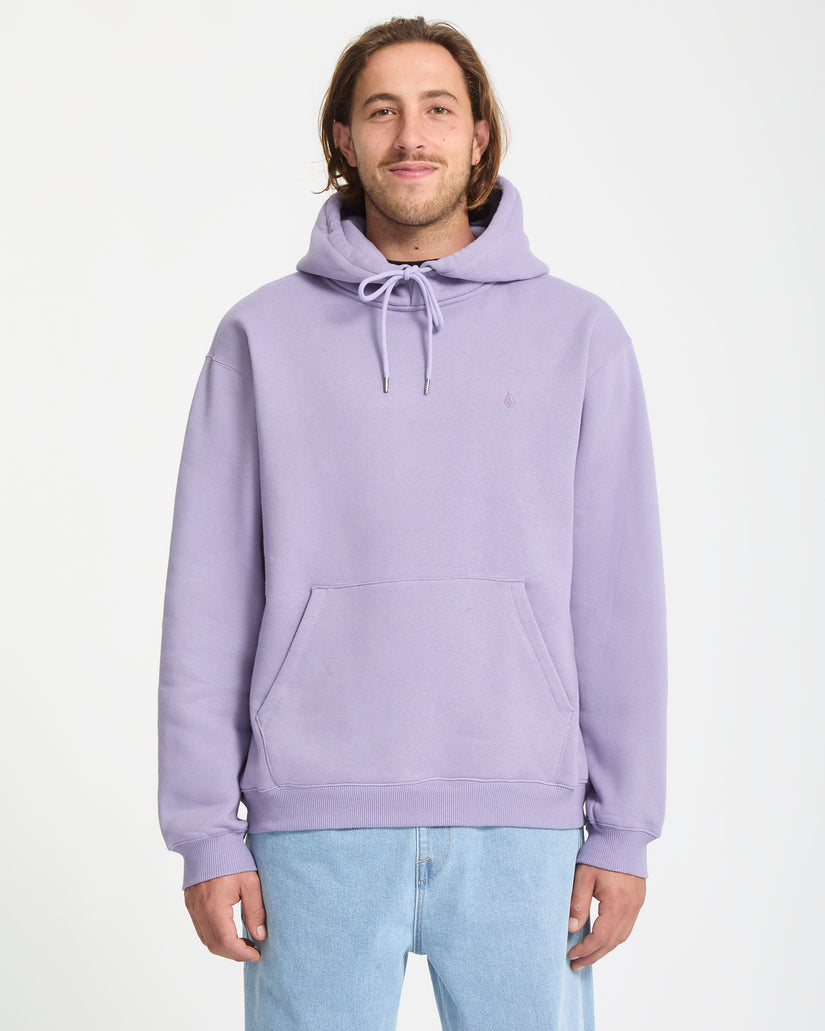 Single Stone Hoodie - Purple Ash