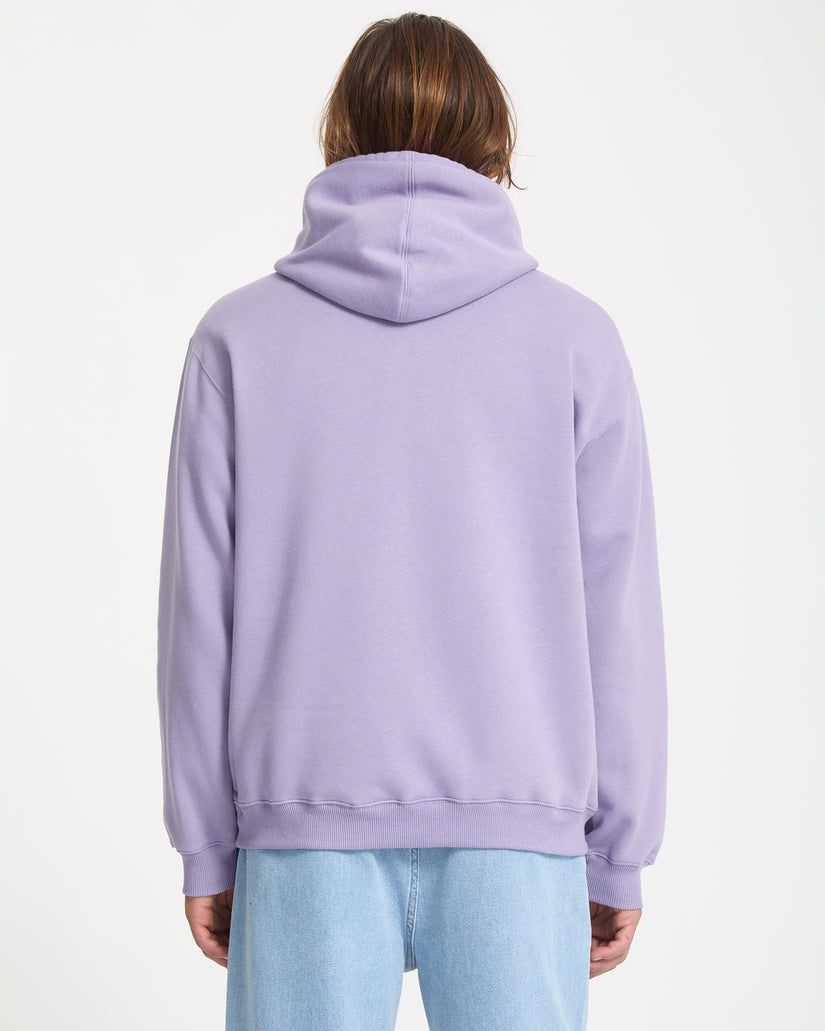 Single Stone Hoodie - Purple Ash