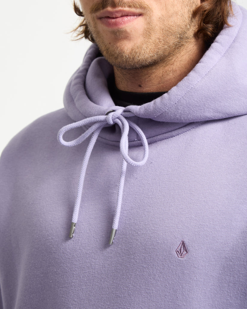 Single Stone Hoodie - Purple Ash