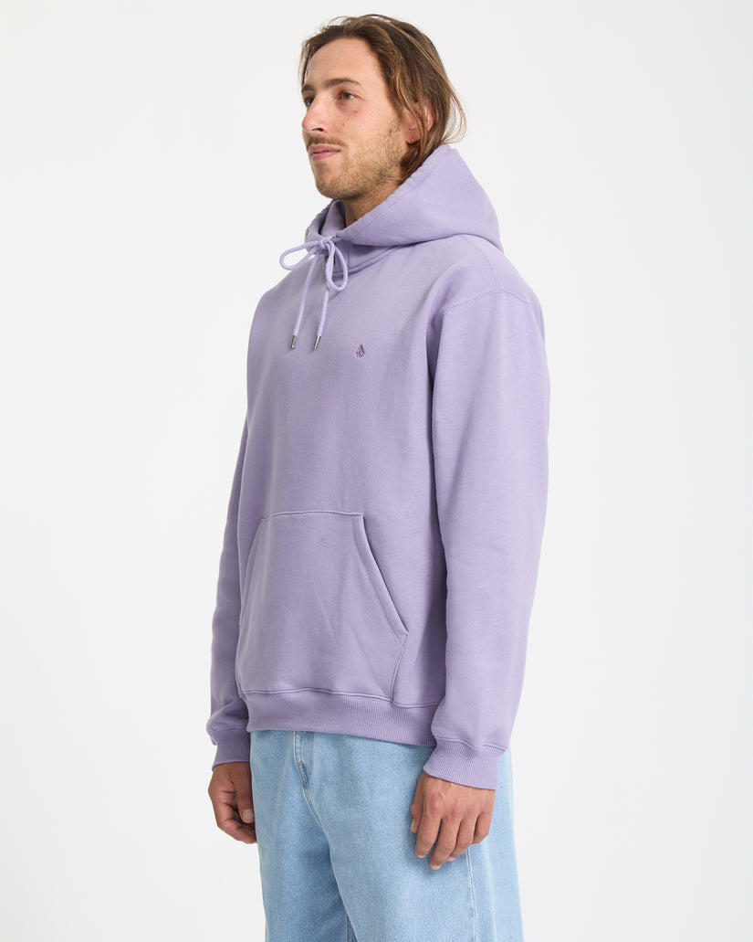 Single Stone Hoodie - Purple Ash