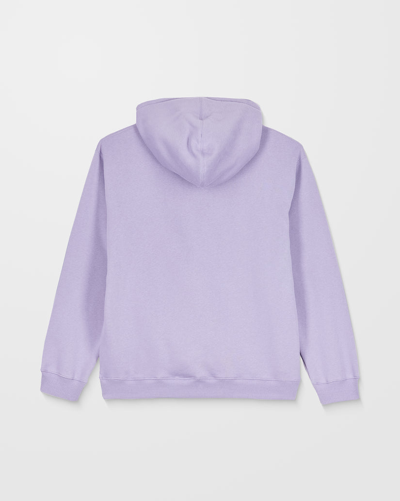Single Stone Hoodie - Purple Ash