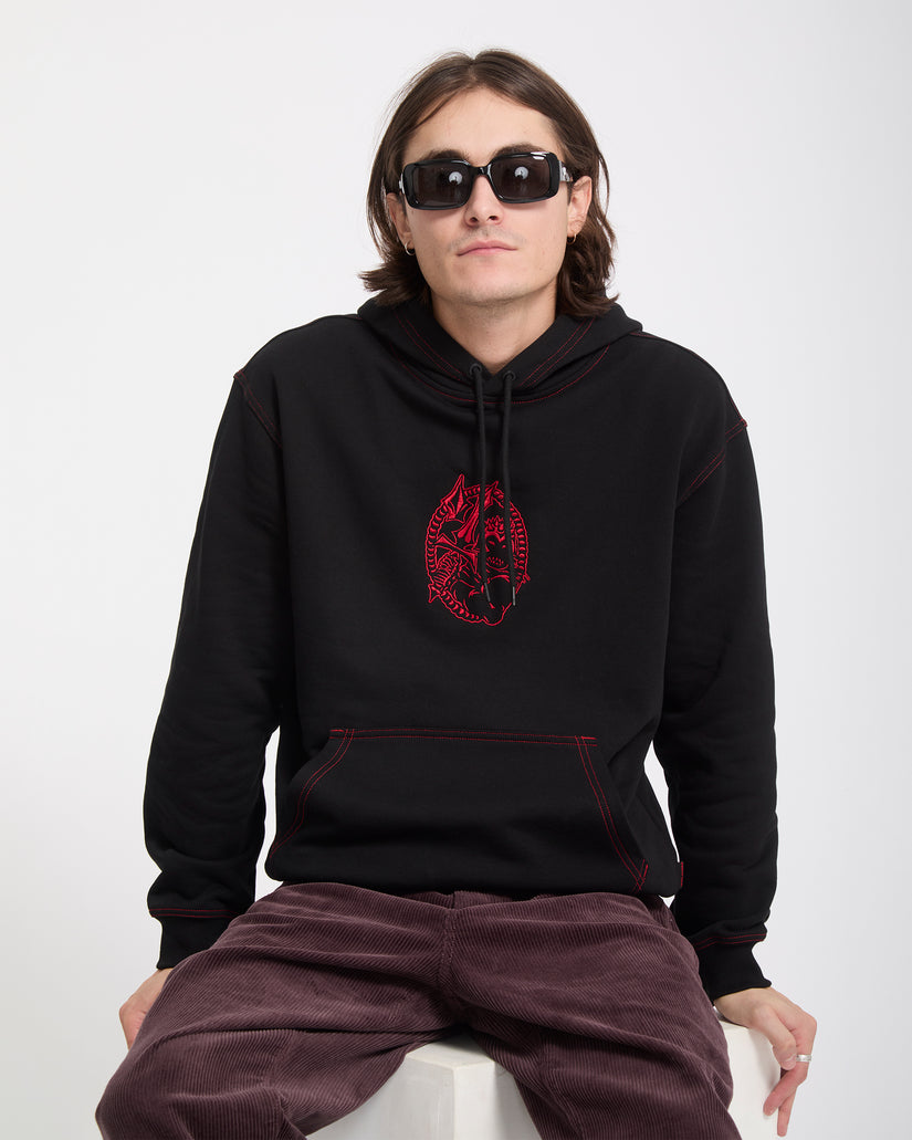 For The Stone Hoodie - Black