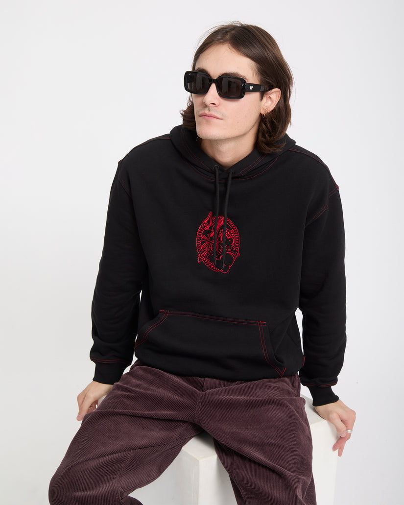 For The Stone Hoodie - Black