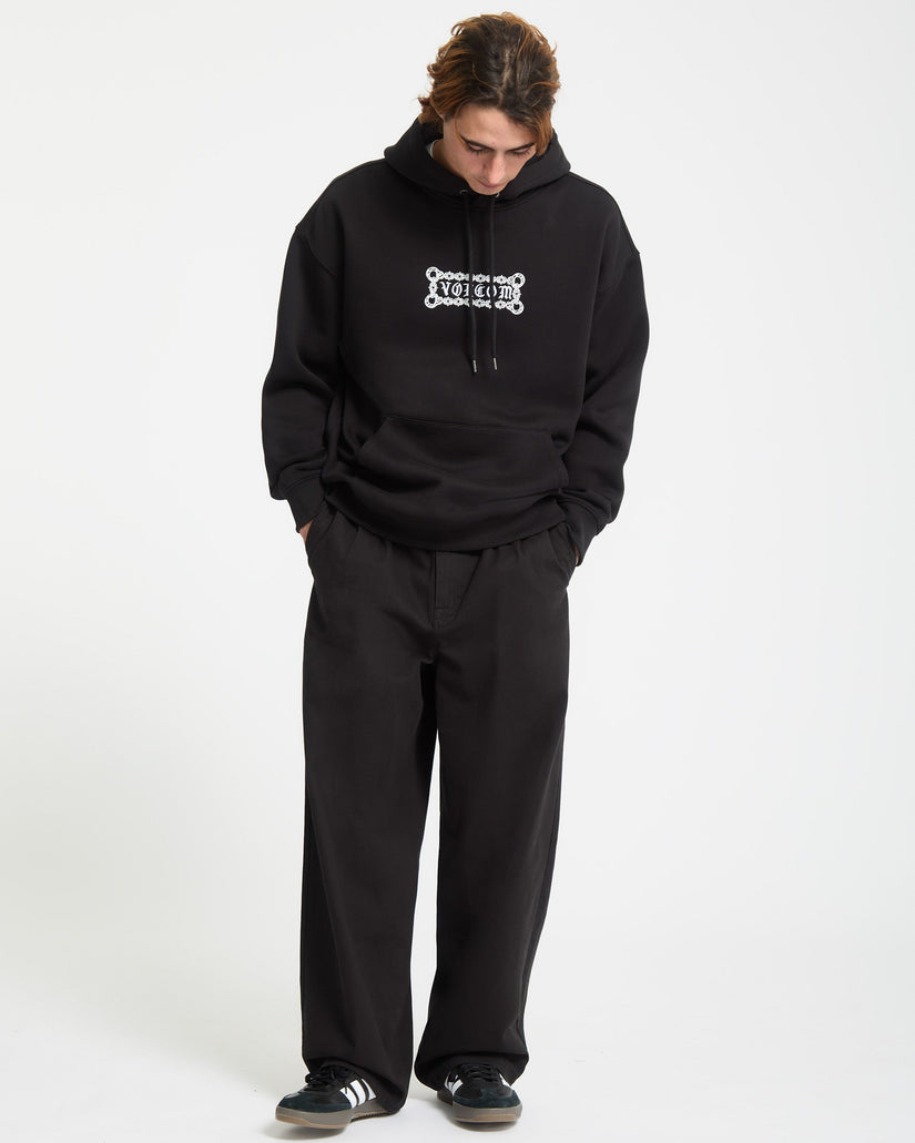 Daniel Shepard Fleece Kapuzenpullover - Black