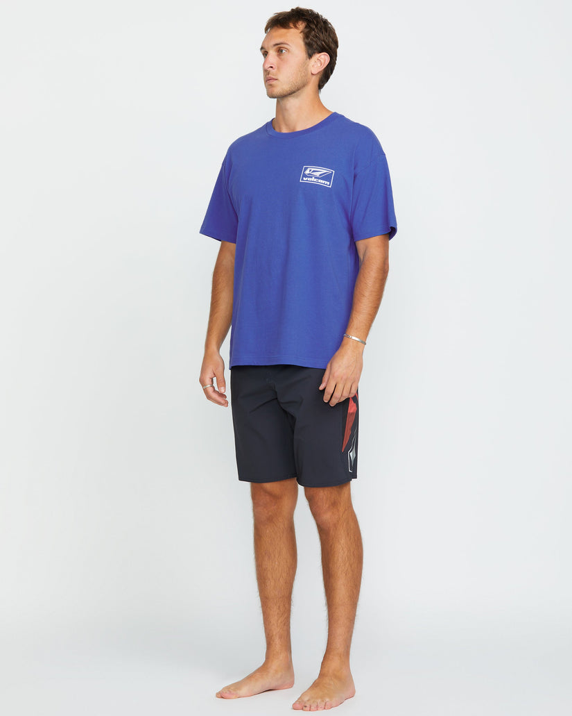 Surf Vitals Modstone T-shirt - ULTRAMARINE