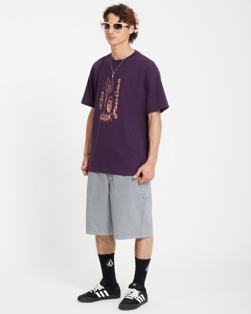 Poetic Dess T-shirt - GRAPE ROYALE