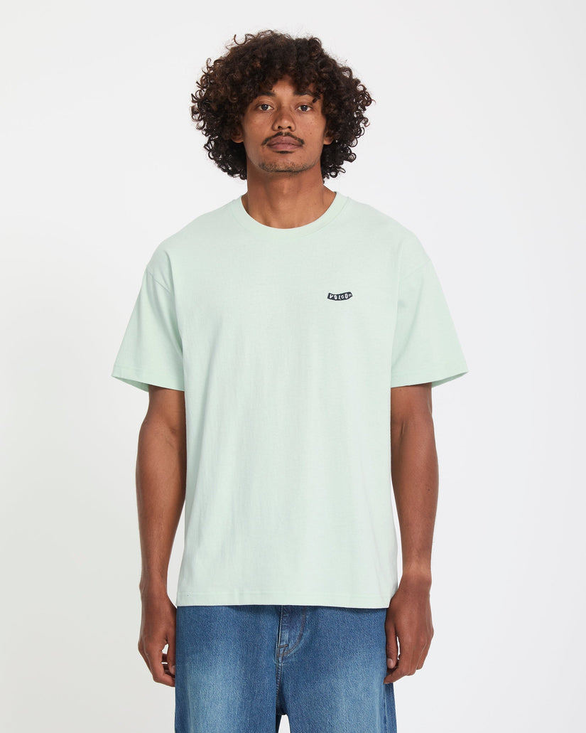 Pistol Stone T-Shirt - Pale Aqua