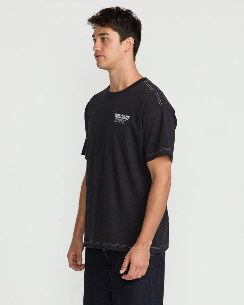 Timewave T-Shirt - Antique Black