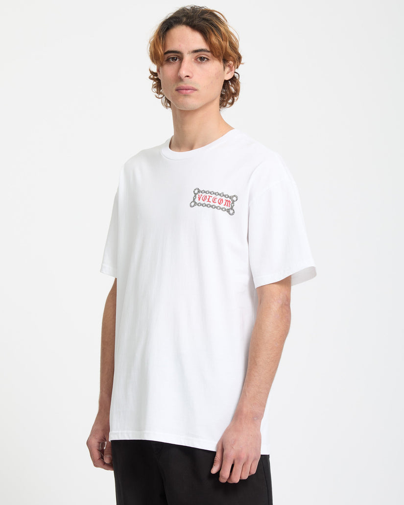 Daniel Shepard Unlocked T-Shirt  - White