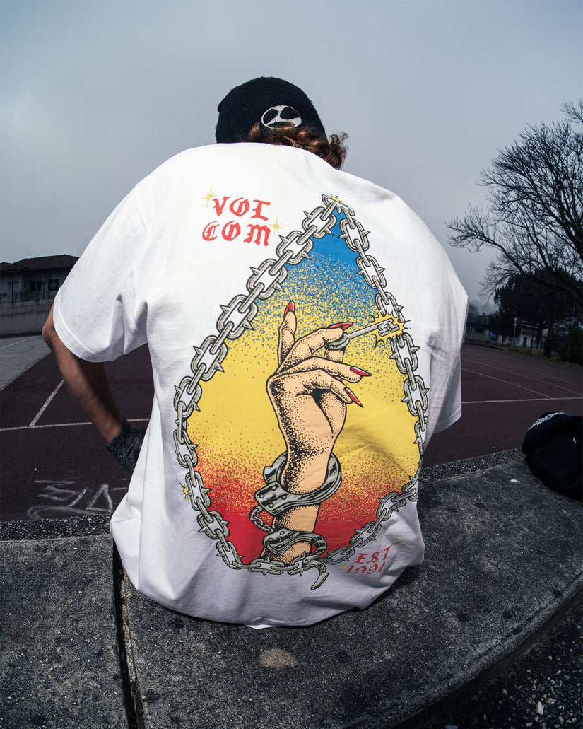 Daniel Shepard Unlocked T-Shirt  - White