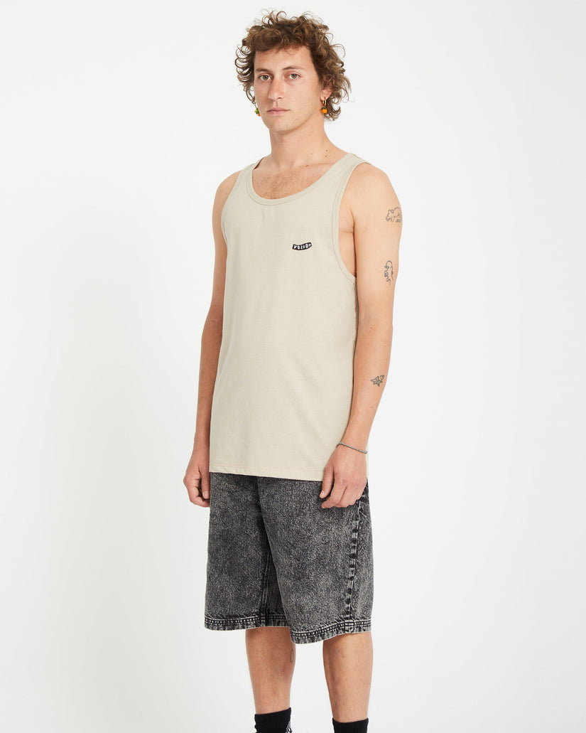 Pistol Stone Tanktop - LIGHT KHAKI