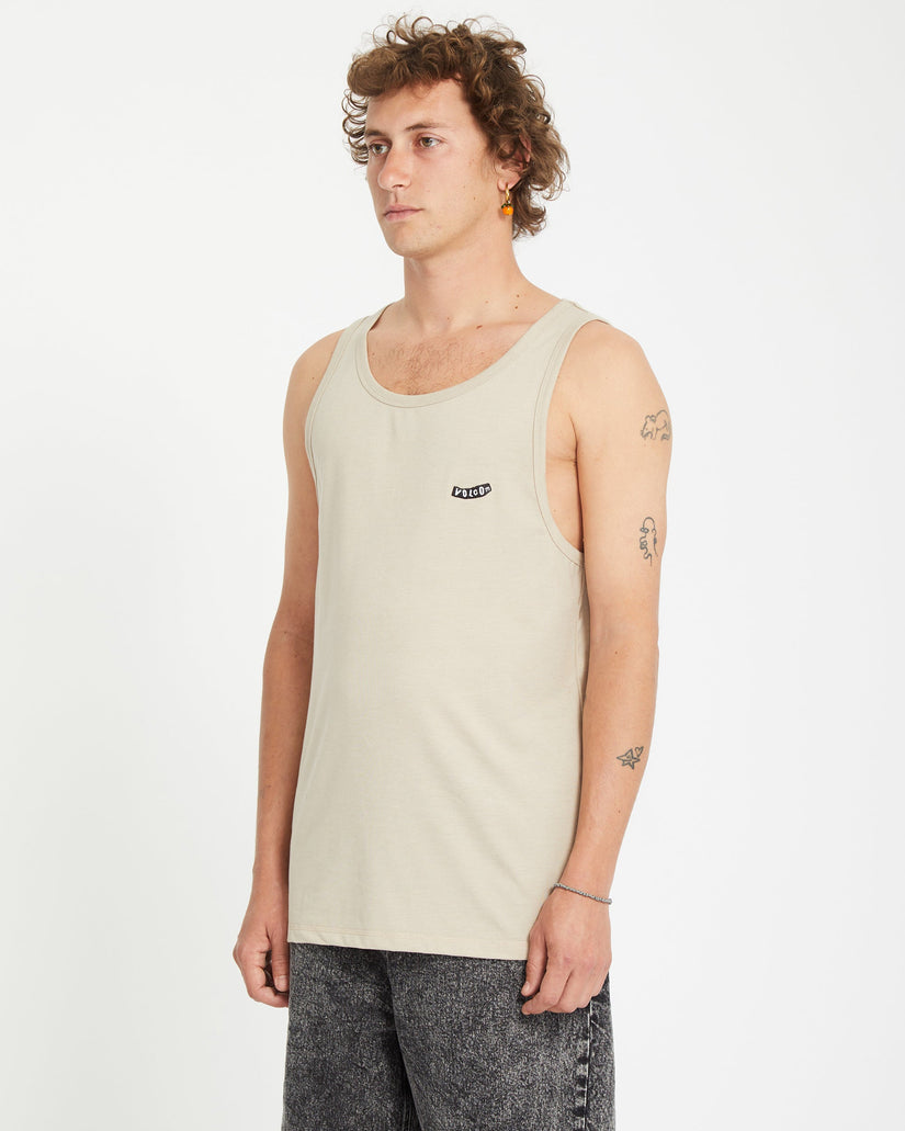Pistol Stone Tanktop - LIGHT KHAKI