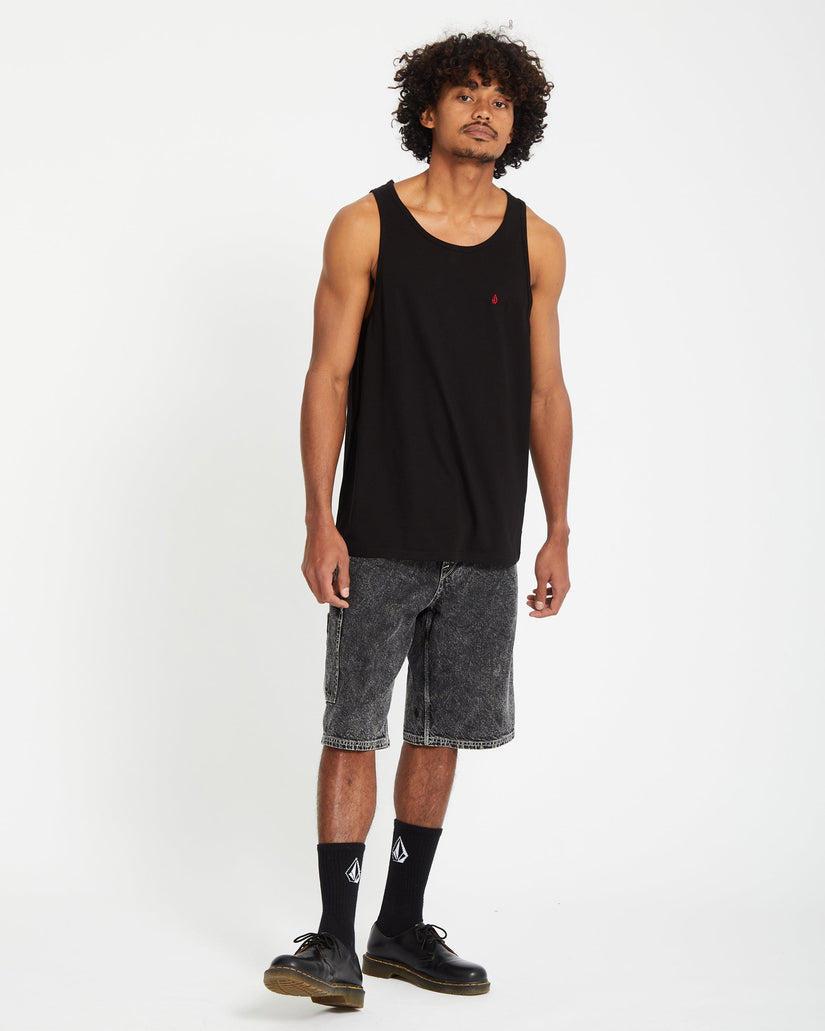 Stone Blanks Tanktop - Black