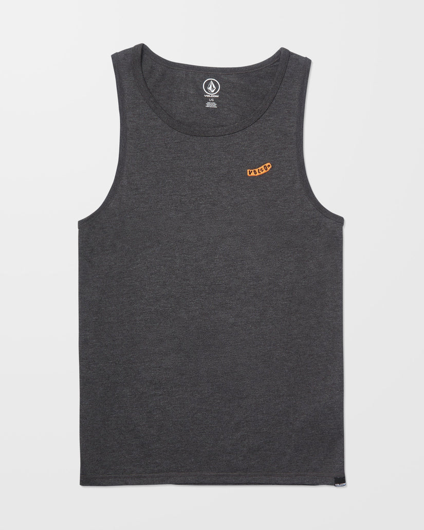 Pistol Stone Tanktop - Heather Black