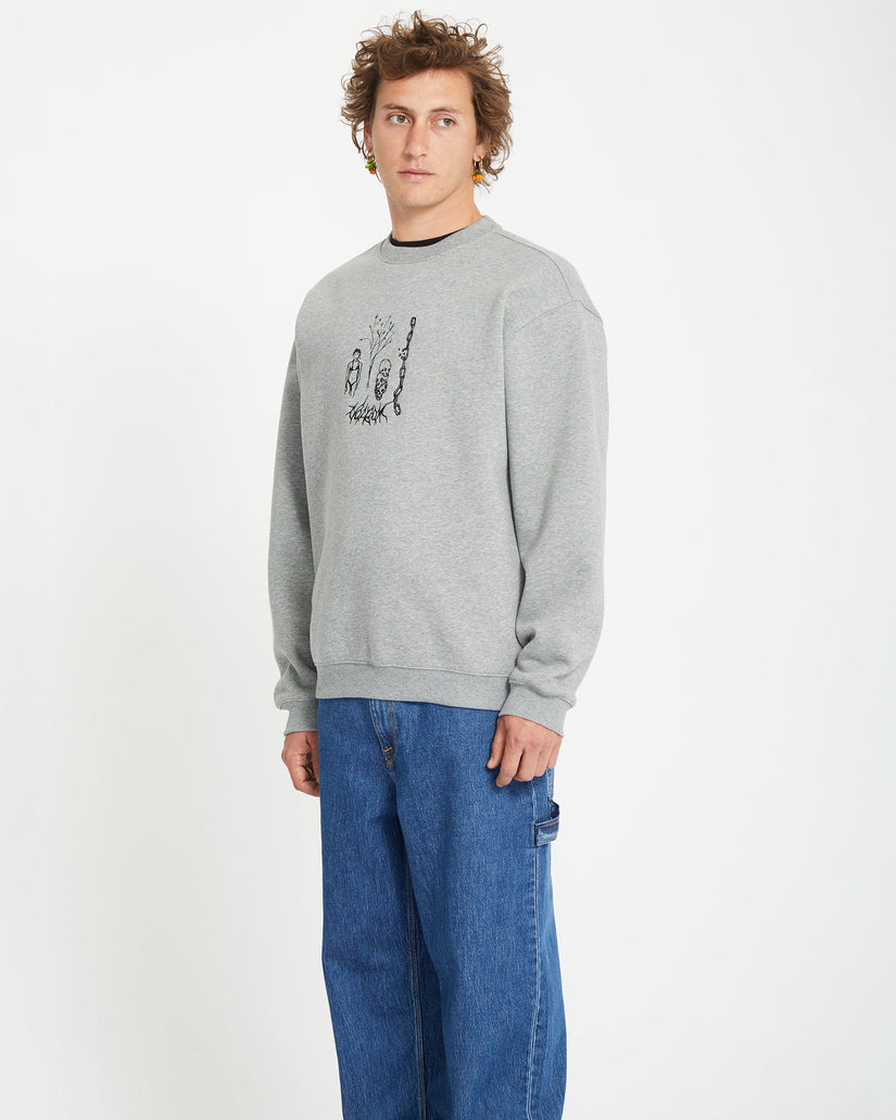 Noder Pullover - HEATHER GREY