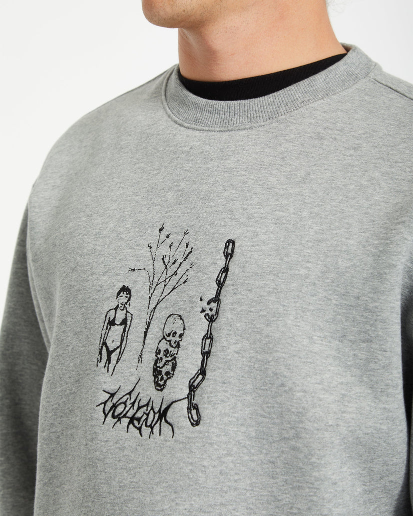 Noder Pullover - HEATHER GREY