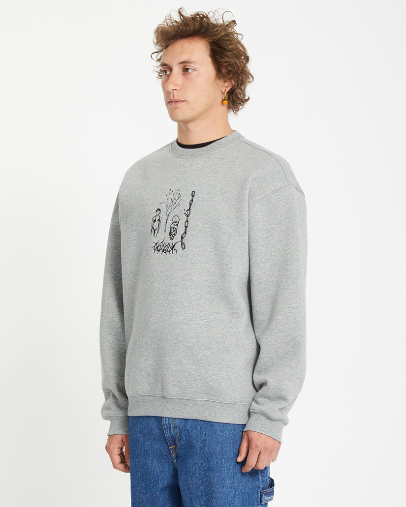Noder Pullover - HEATHER GREY