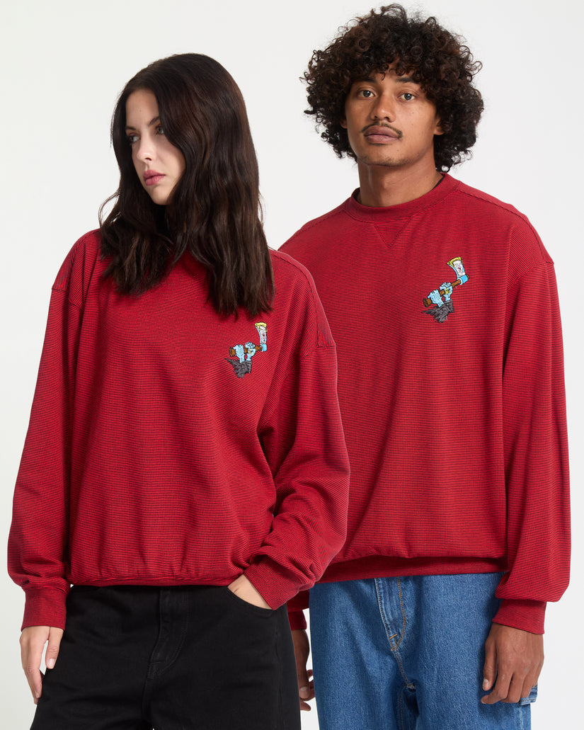 J.J. Villard Sweatshirt - Lifeguard Red