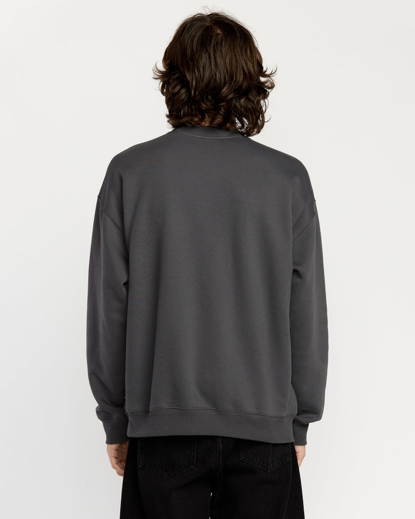 Single Stone Sweatshirt - Asphalt Black