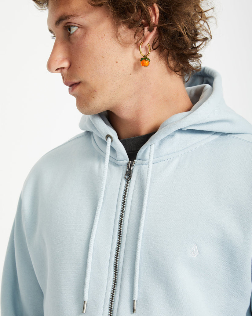 Single Stone Full Zip Kapuzenpullover - CAROLINA BLUE