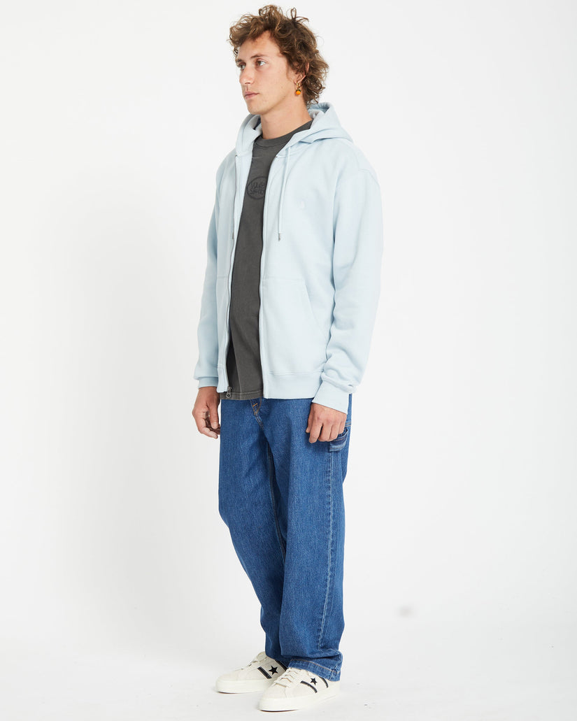 Single Stone Full Zip Kapuzenpullover - CAROLINA BLUE