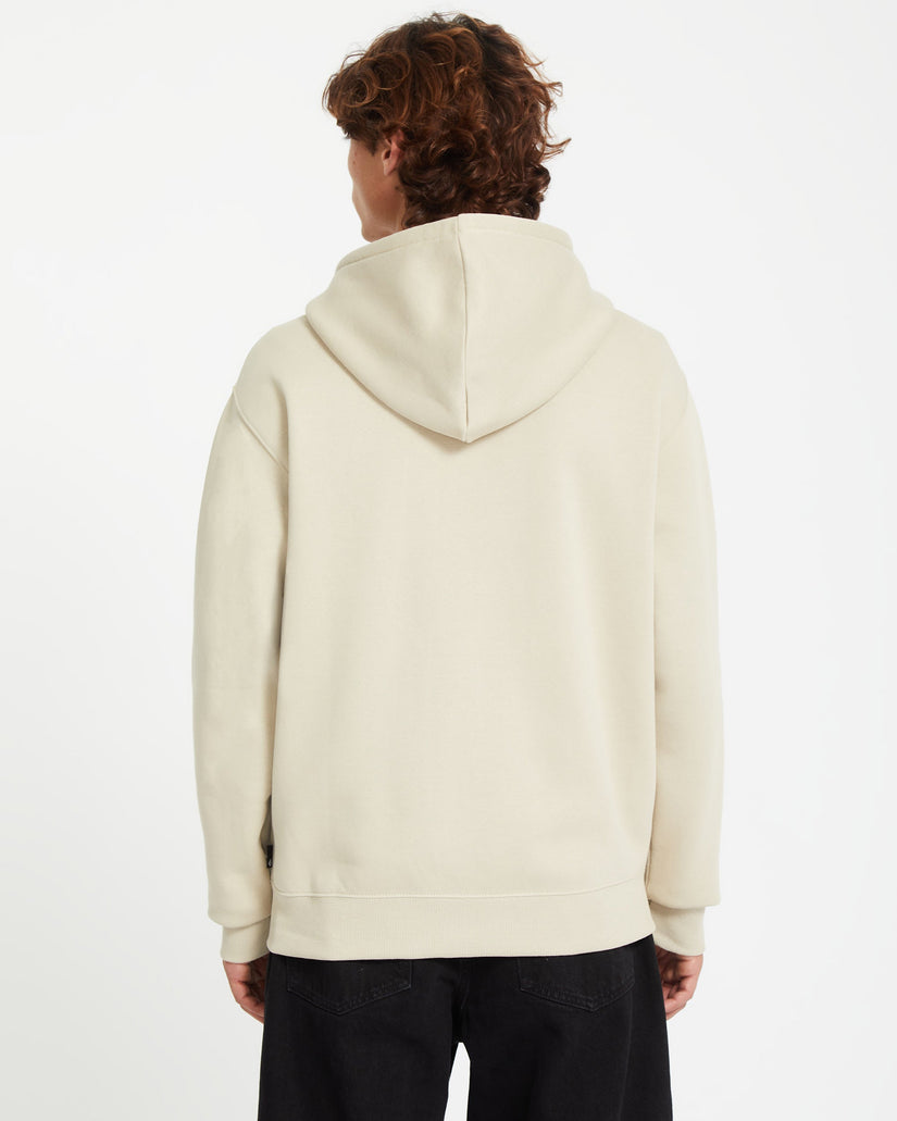 Single Stone Full Zip Kapuzenpullover - LIGHT KHAKI