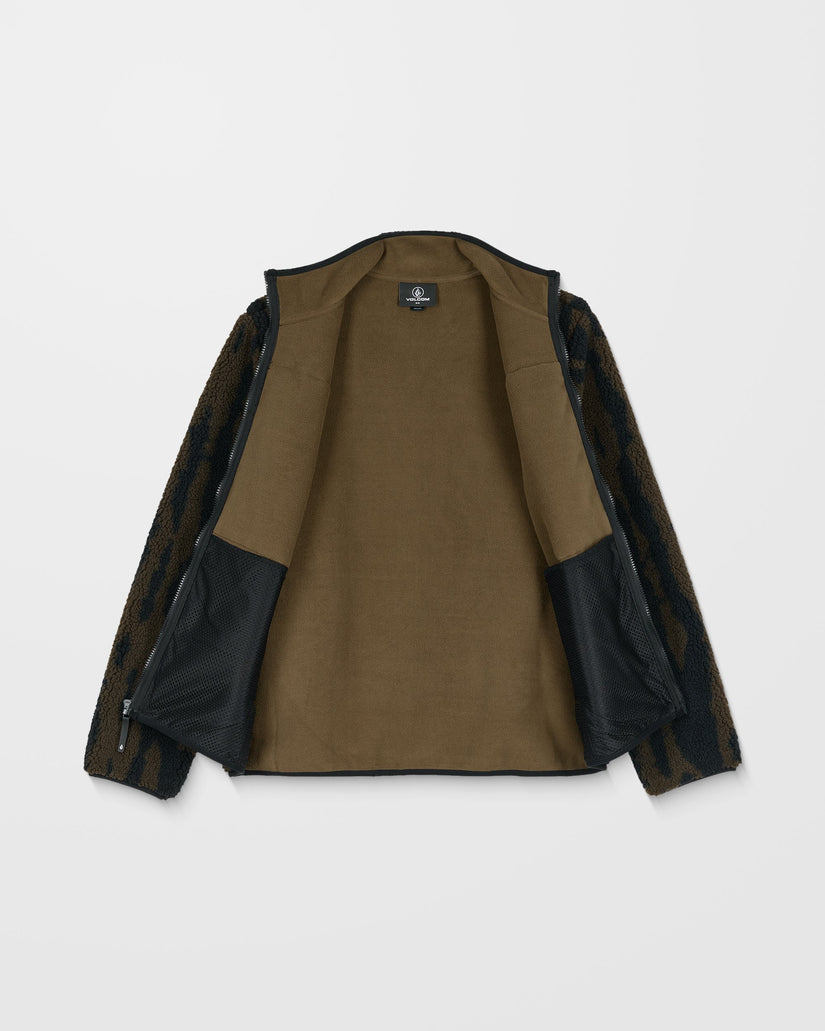 Storm Stone Zip Sweatshirt - Sage Leaf