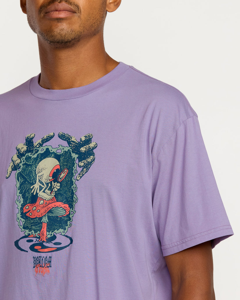 Stone Matter T-Shirt - Purple Ash