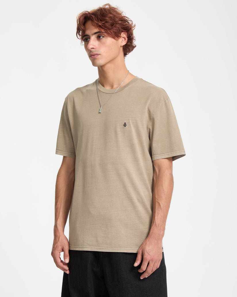 Solid Stone T-Shirt - Brindle