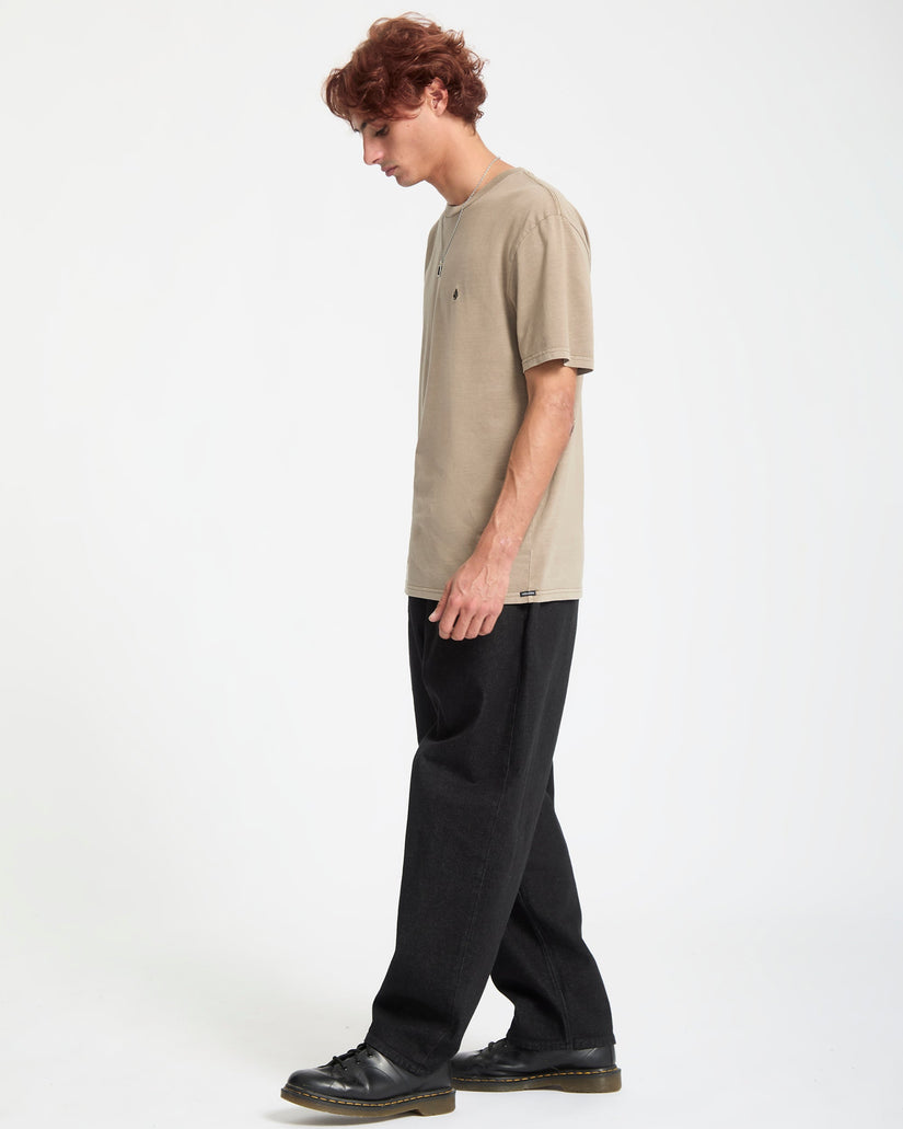 Solid Stone T-Shirt - Brindle