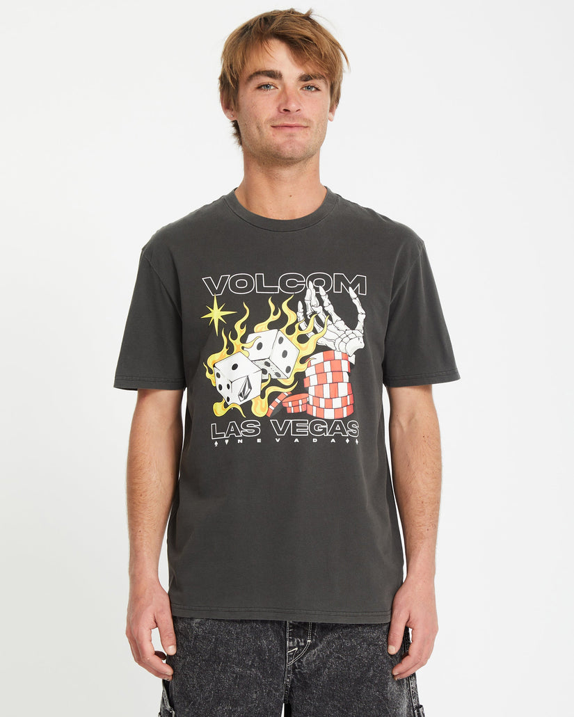 Pass Line T-shirt - BLACK
