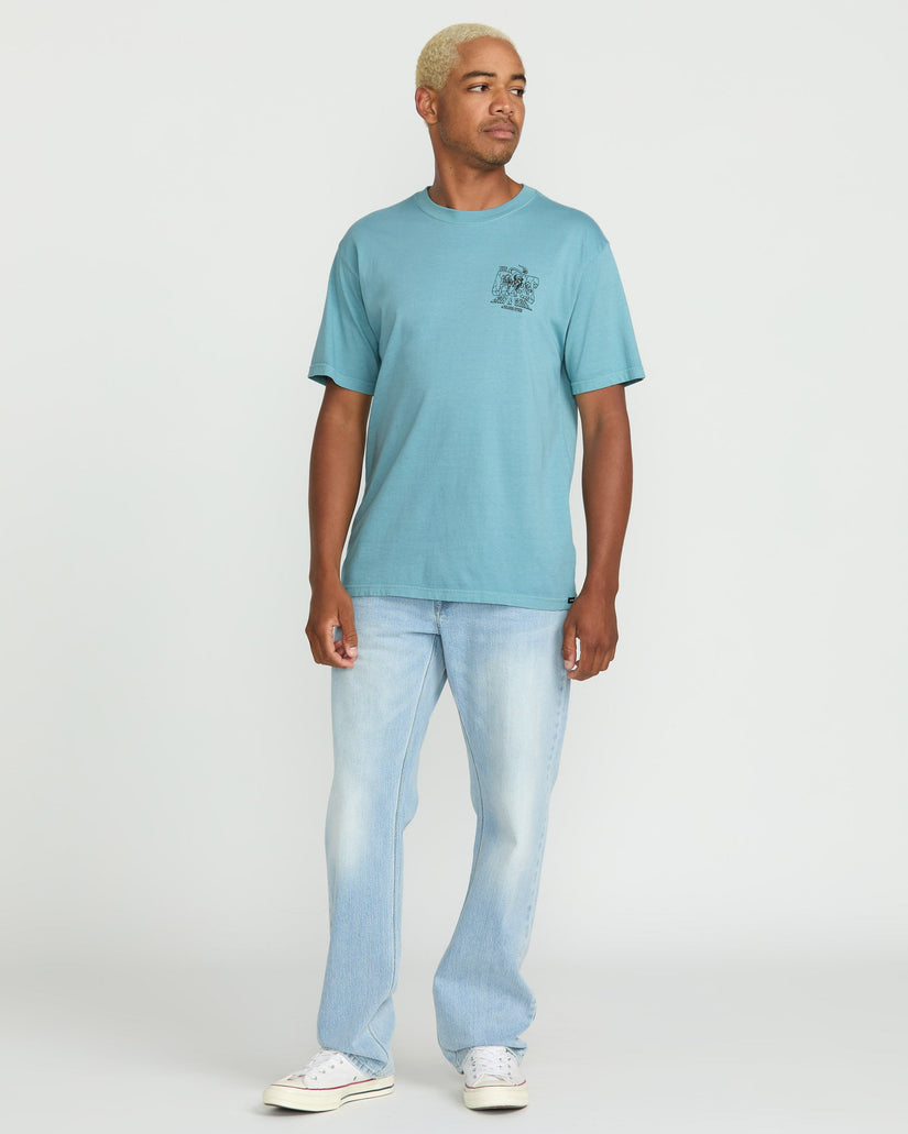 Rat Bar T-Shirt - Used Blue