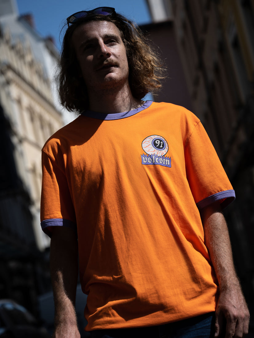 Nando Von Arb Ringer T-Shirt - CARROT