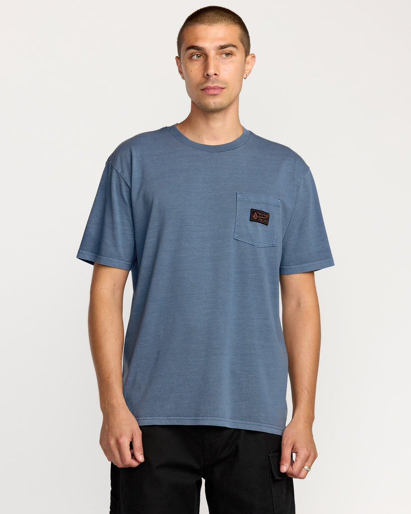 Workwear Certified Pocket T-Shirt - Blue Wash