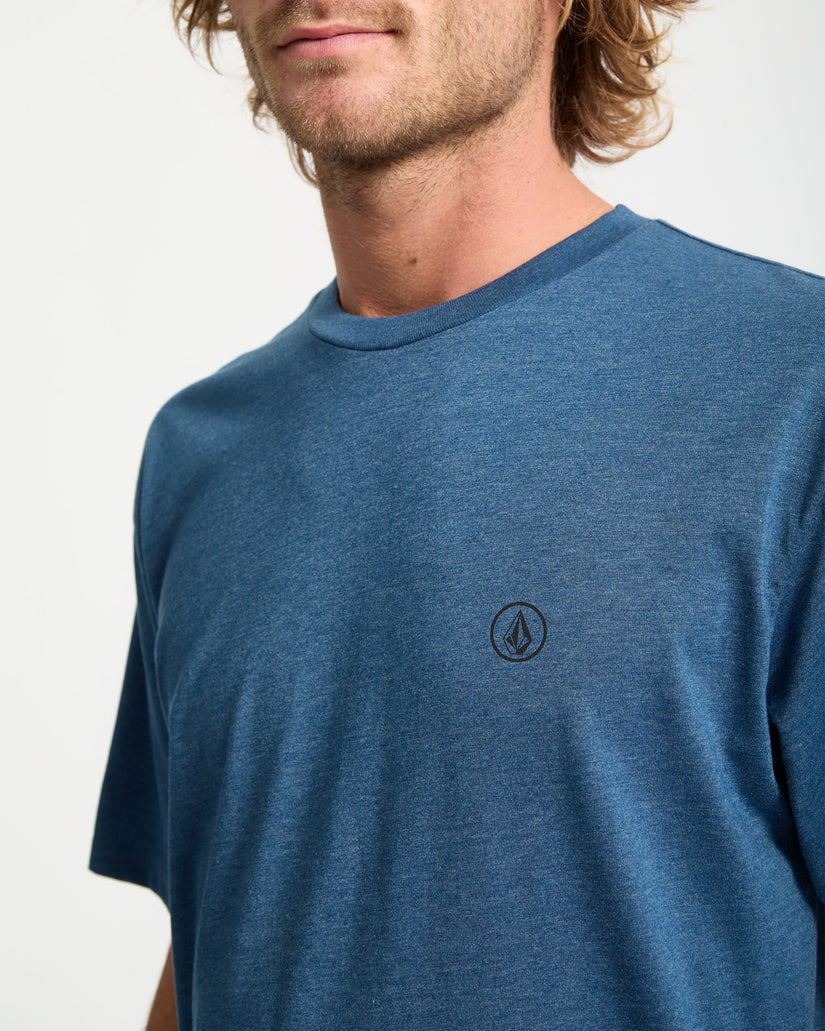 Circle Blanks T-Shirt - Cosmic Blue