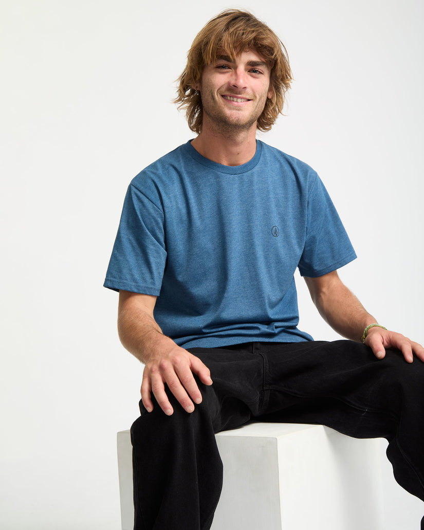 Circle Blanks T-Shirt - Cosmic Blue