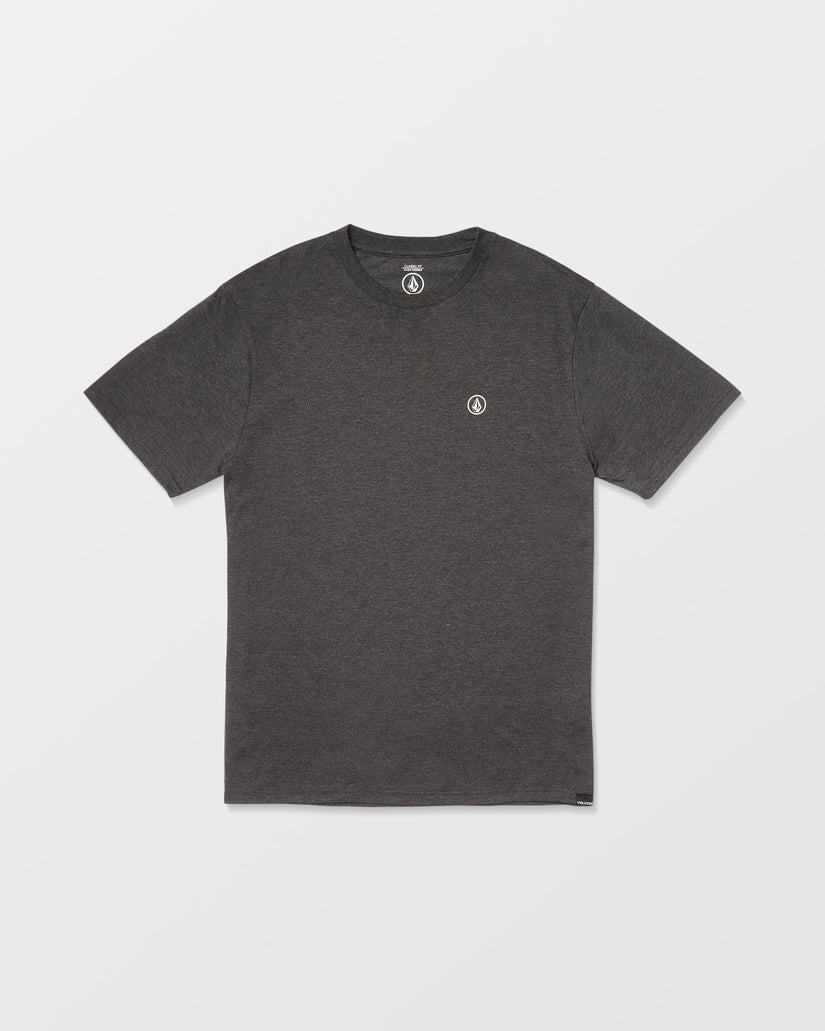 Circle Blanks T-Shirt - Heather Black