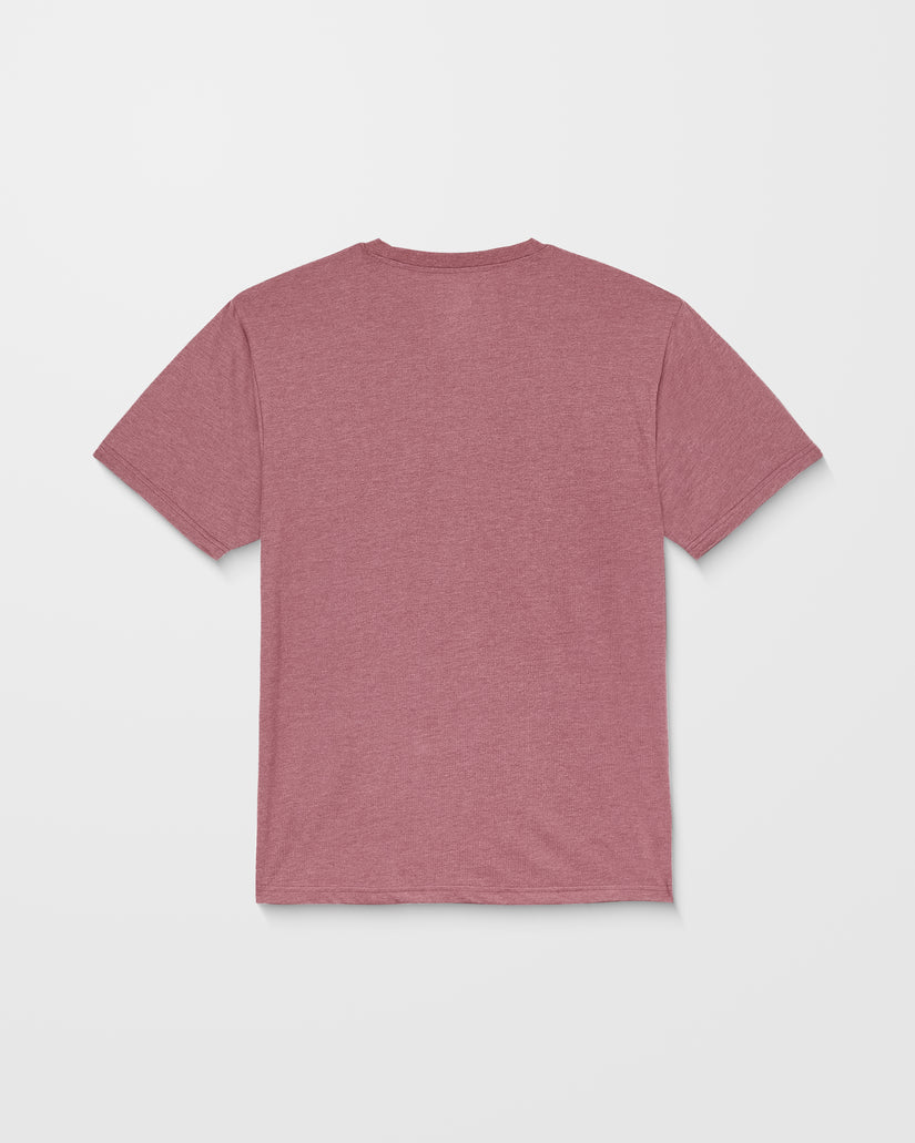 Circle Blanks T-Shirt - Merlot