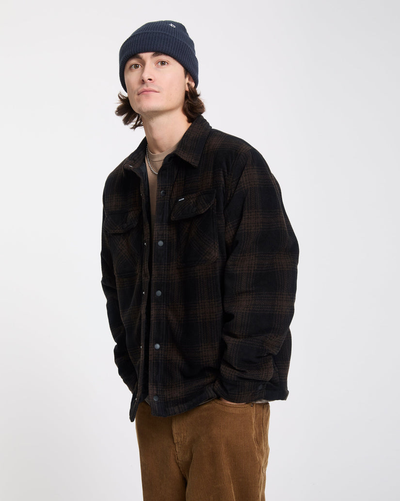 Bowered II Hemdjacke - Cacao