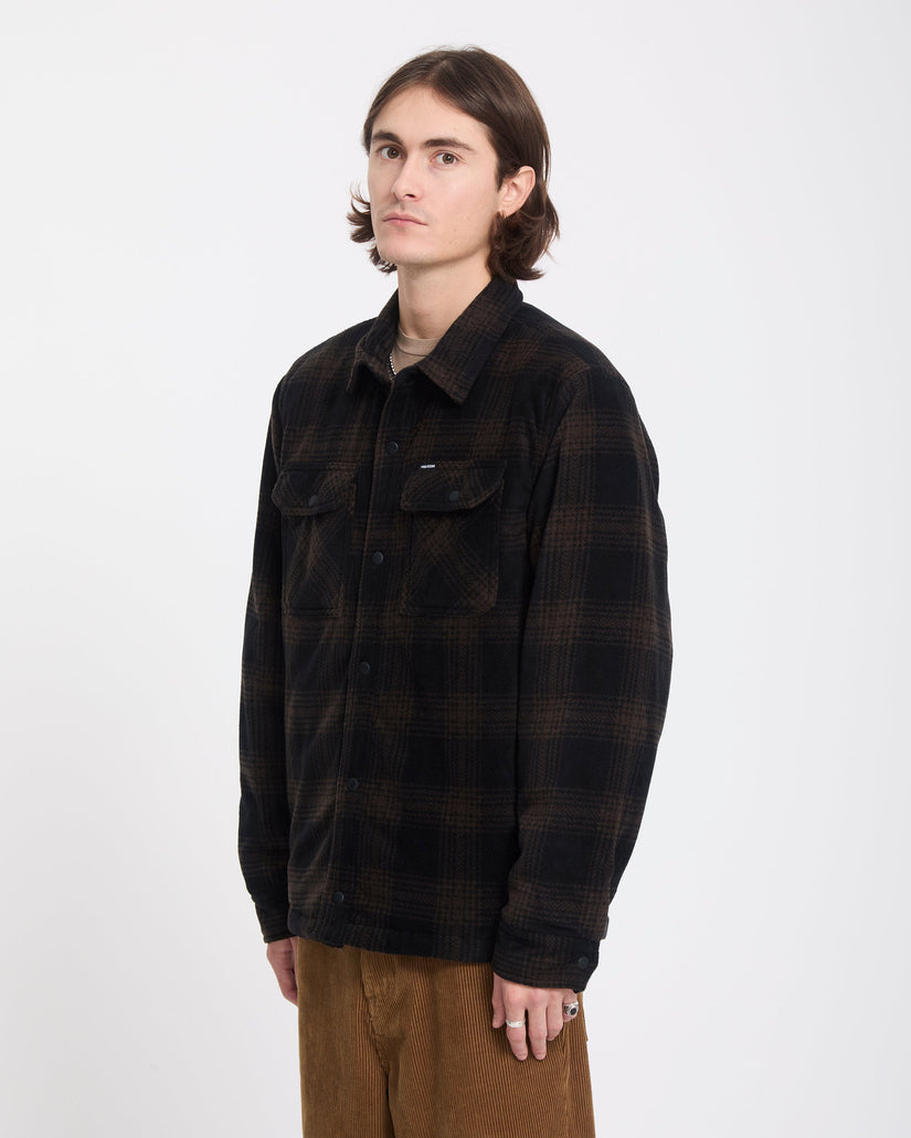 Bowered II Hemdjacke - Cacao