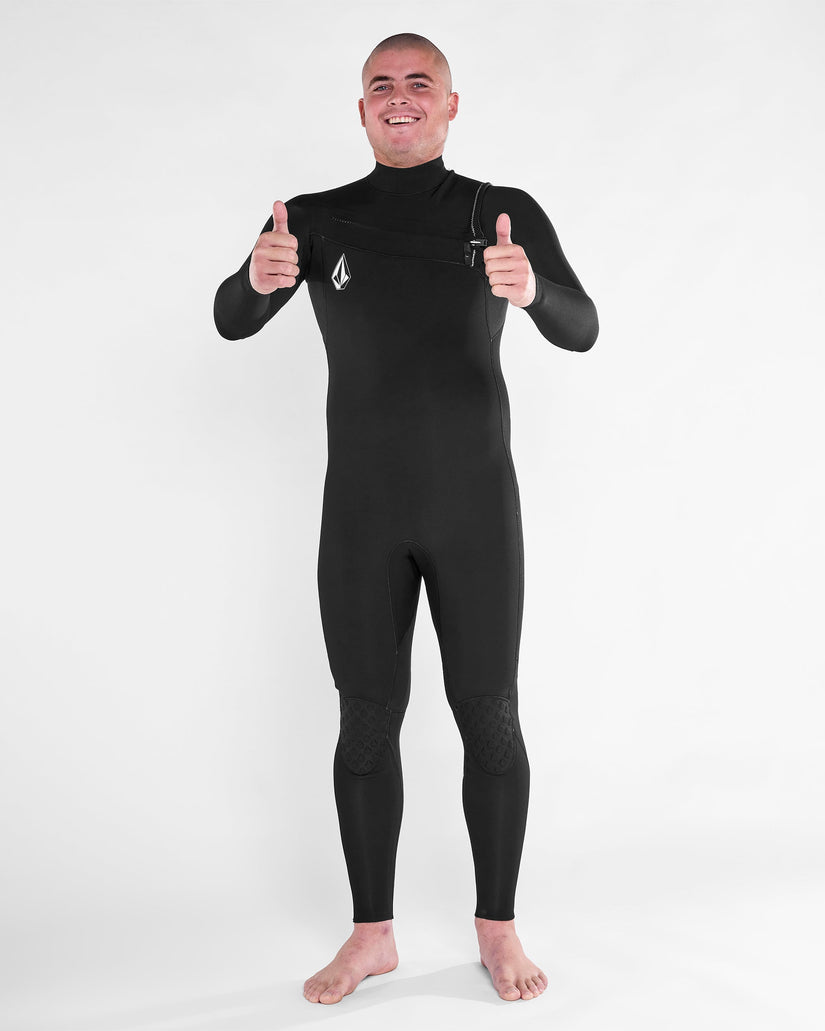 Modulator 3/2Mm Chest Zip Full Neoprenanzug - Black