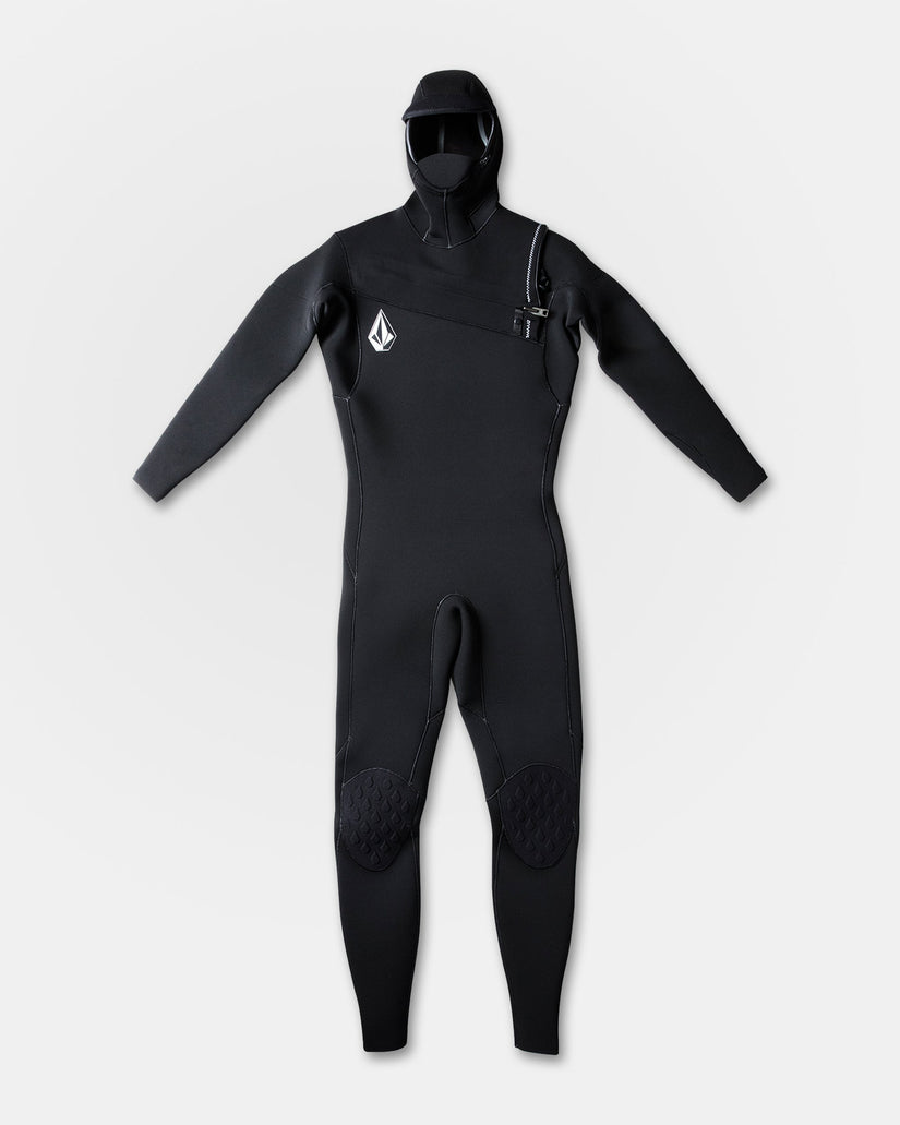 Modulator 4/3Mm Hooded Chest Zip Neoprenanzug - Black