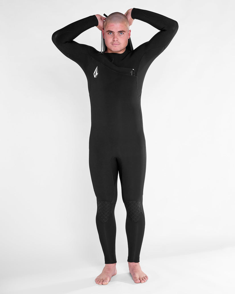 Modulator 5/4/3Mm Hooded Chest Zip Neoprenanzug - Black