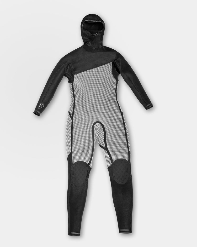 Modulator 5/4/3Mm Hooded Chest Zip Neoprenanzug - Black