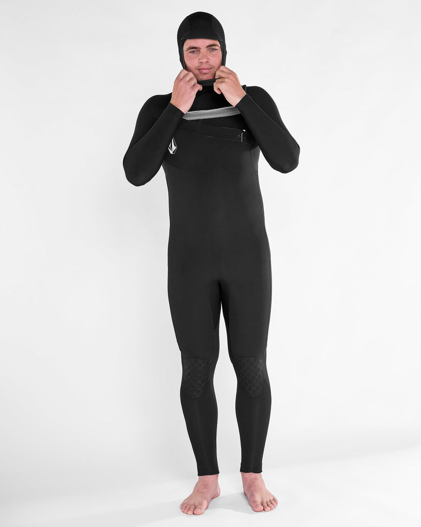Modulator 5/4/3Mm Hooded Chest Zip Neoprenanzug - Black