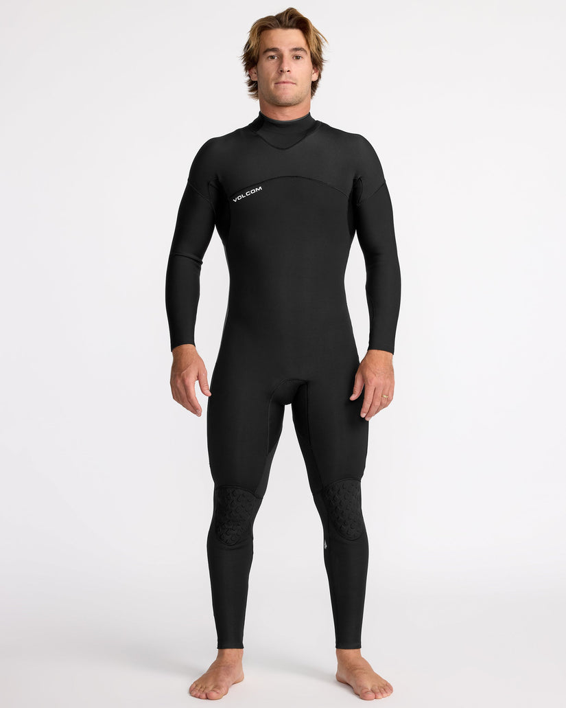 Modulator 3/2Mm Long Sleeve Back Zip Full Neoprenanzug - Black