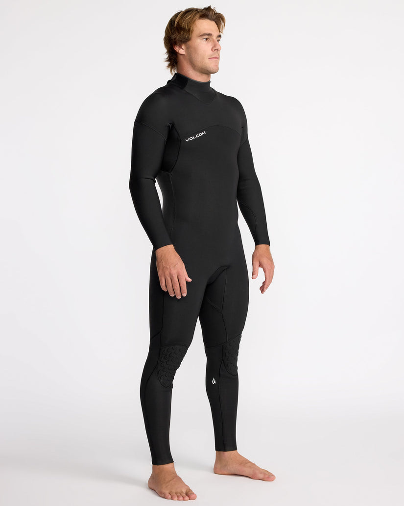 Modulator 3/2Mm Long Sleeve Back Zip Full Neoprenanzug - Black