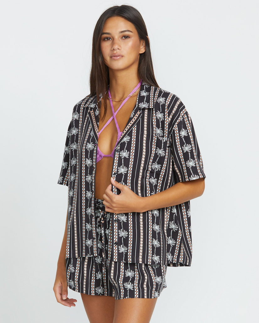 Sun Stunner Top - BLACK COMBO