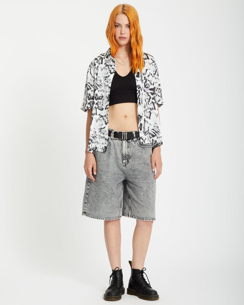 Alix Top - BLACK WHITE